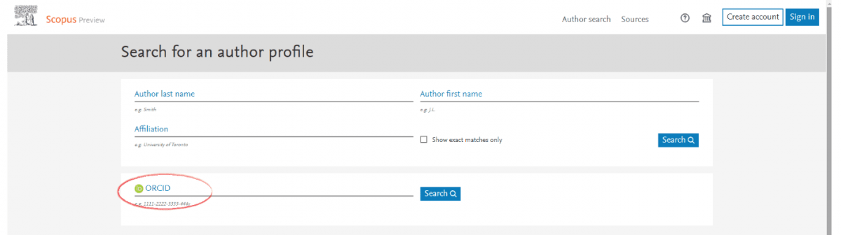 Search scopus author How do